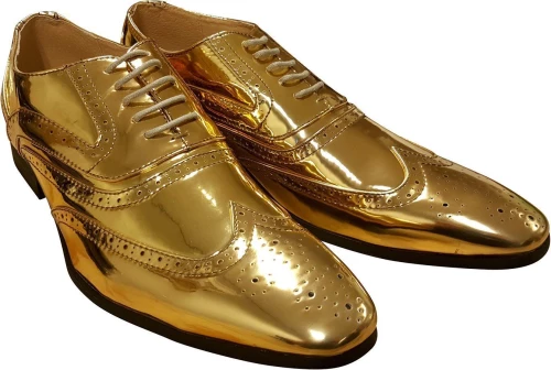 Ellende altijd Scheiden Heren feest schoenen in goud of zilver | Fop & Feestwinkel