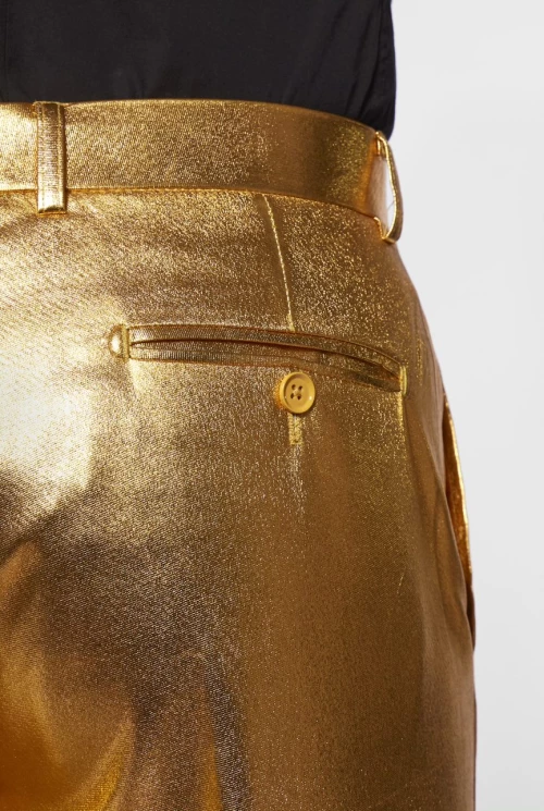 Afleiding Prestatie daar ben ik het mee eens Opposuits Groovy gold gouden kostuum gevoerd | Fop en Feestwinkel