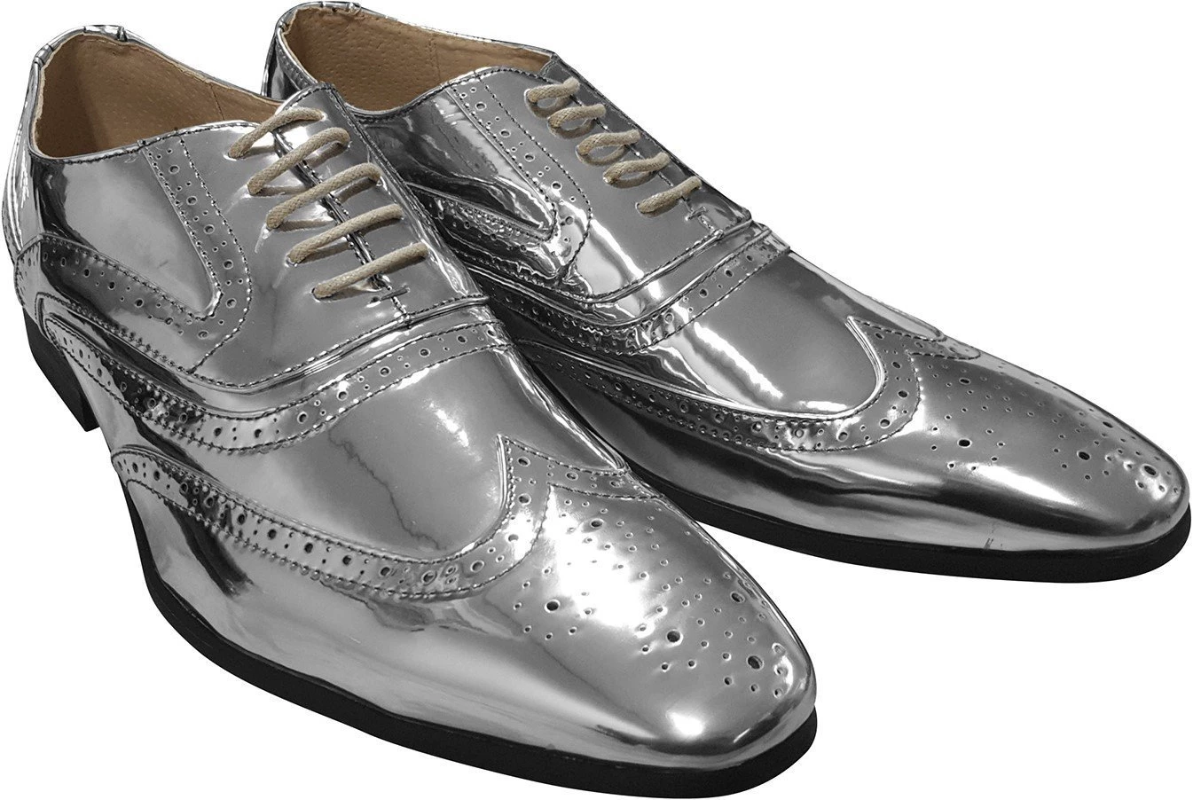 zijn verwennen ethiek Heren feest schoenen in goud of zilver | Fop & Feestwinkel